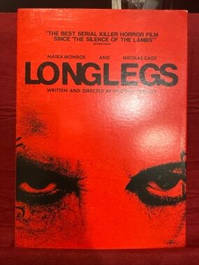 Longlegs (DVD) Horror New Factory Sealed Disc Nicholas Cage